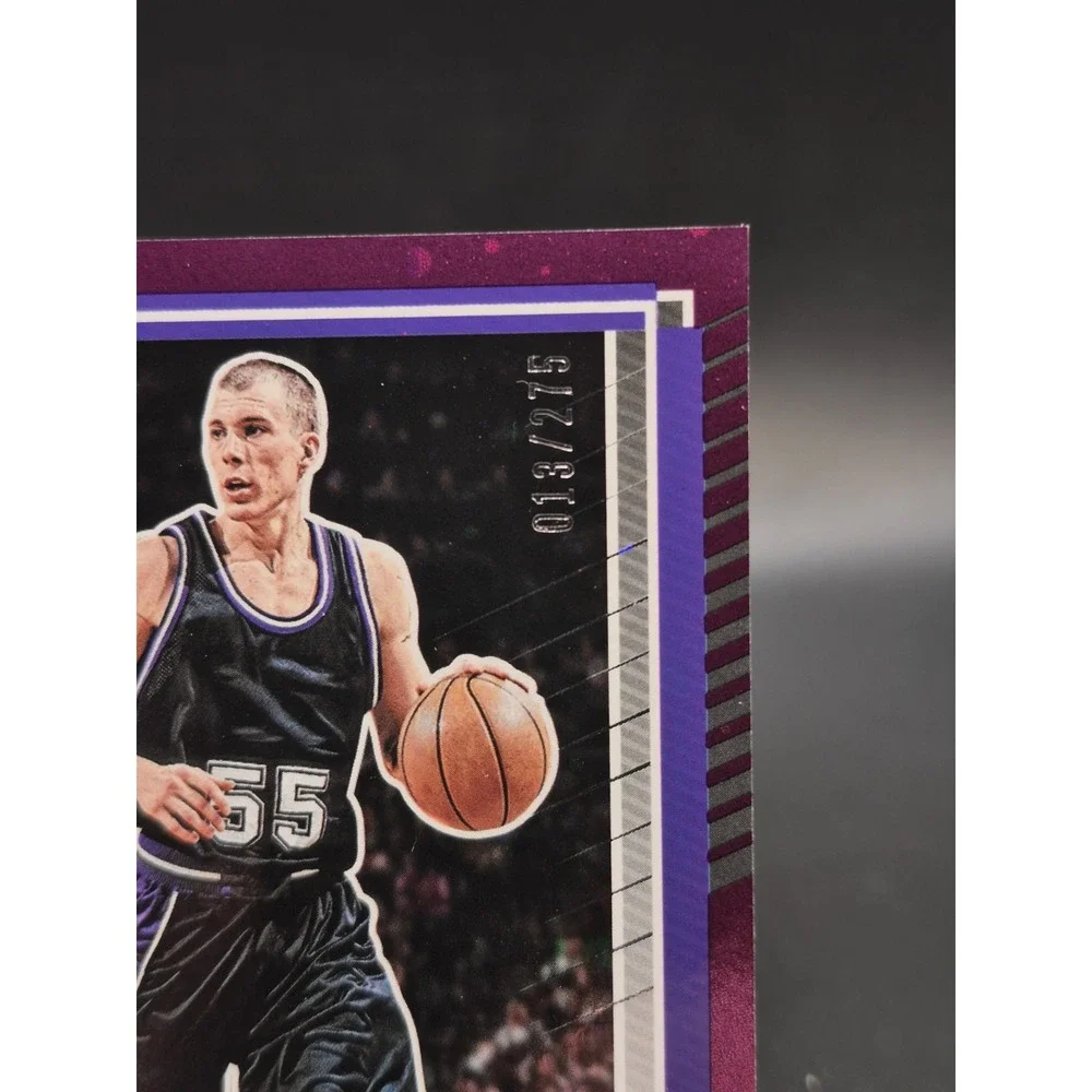 2025-26 Panini Donruss Jason Williams #176 Purple Cosmos /275 Sacramento Kings